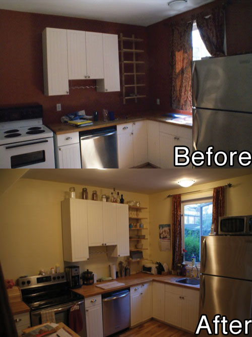 Kitchen Before After